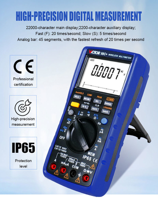 VICTOR 98C+ ασύρματος ψηφιακός πολυμετρητής 22000 μετρήσεις προβολής αυτοματοποιημένο πολυμετρητή εμβέλειας