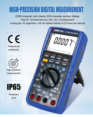 VICTOR 98A+ VICTOR Ψηφιακό πολυμετρικό 22000 μετρήσεις οθόνης αυτοματοποιημένο πολυμετρικό με USB